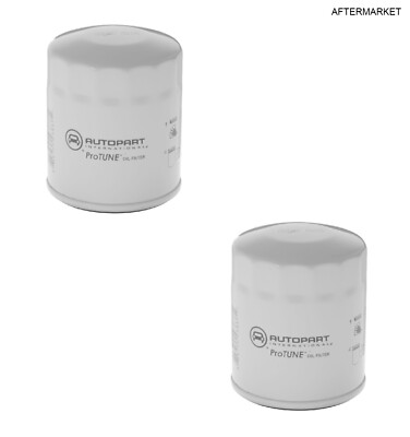 LAND ROVER OIL FILTER x2 RANGE EVOQUE 2.0L 4 CYL LR096524 AFT