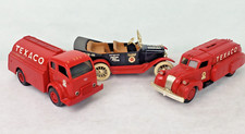 Lot of 3 ERTL Texaco Die-Cast Coin Banks Two w/ Keys 14 13 10 Please Read