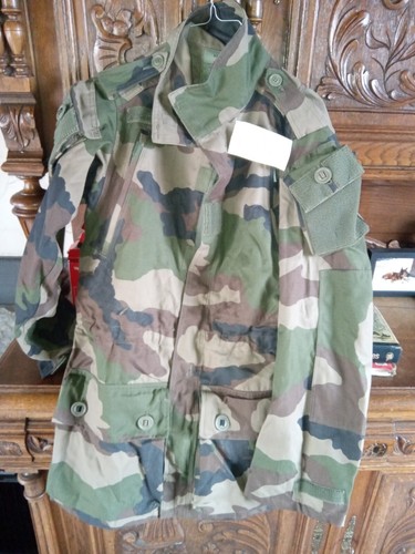 veste de treillis neuve zone tempérée bariolé 80 M avec étiquette T4