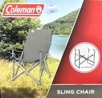 Coleman Faltstuhl Klappstuhl Regiestuhl Anglerstuhl Gartenstuhl Grau 2000038342