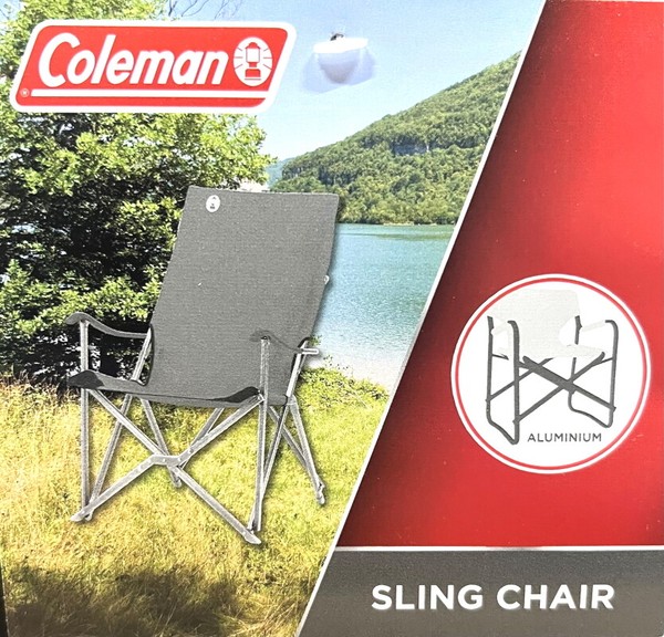 Coleman Faltstuhl Klappstuhl Regiestuhl Anglerstuhl Gartenstuhl Grau 2000038342-image