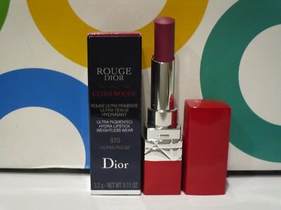 CHRISTIAN DIOR ROUGE DIOR LIPSTICK ULTRA ROUGE 870 ULTRA PULSE