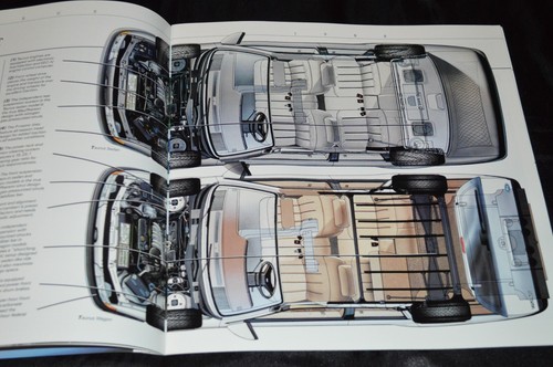 1988 DETROIT AUTO SHOW FORD TAURUS PRESTIGE BROCHURE ORIGINAL VINTAGE 88 - Picture 5 of 10