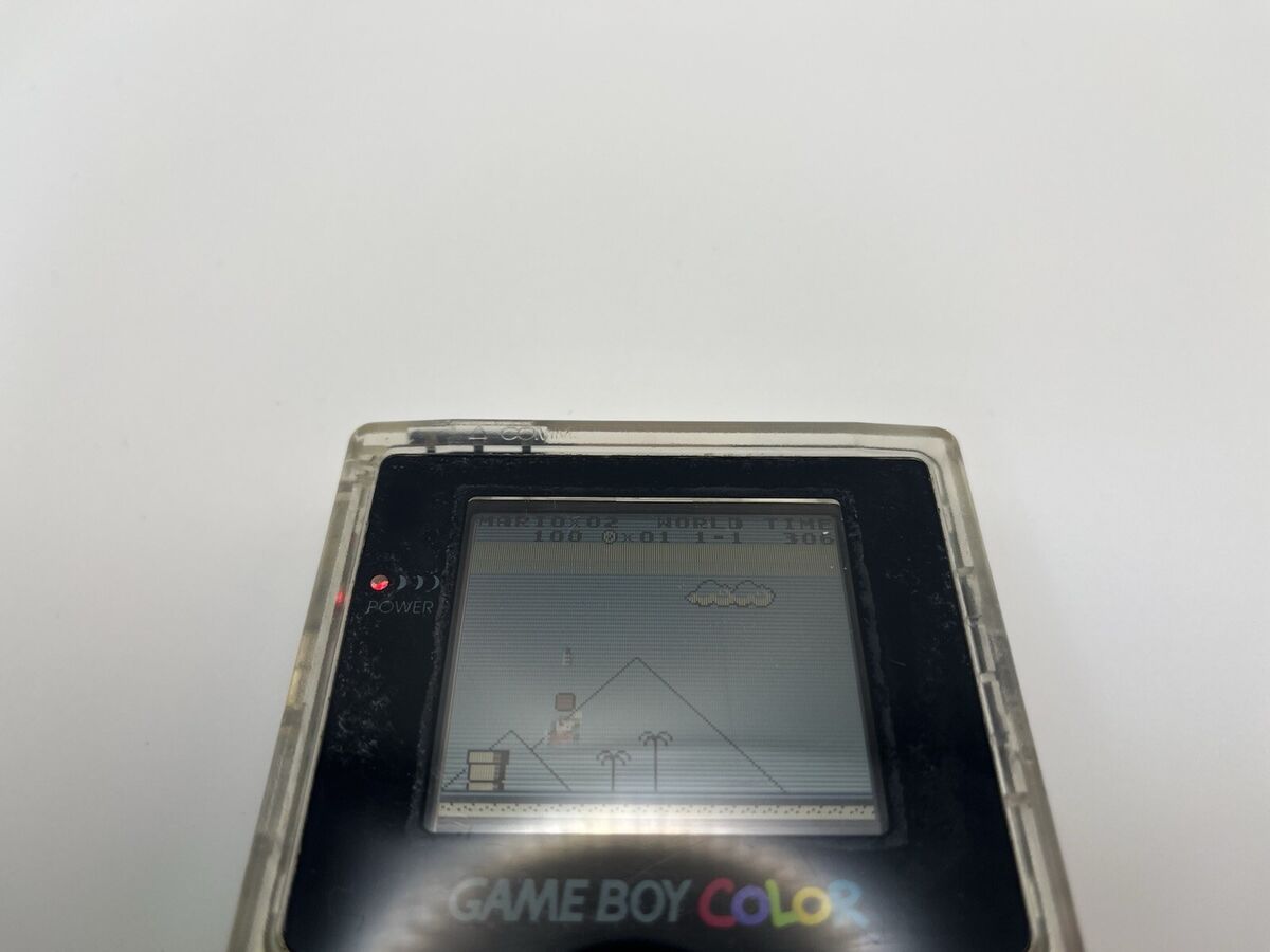 Nintendo Game Boy Color Clear Japan Popular Games Nintendo Game Boy Color Clear Japan Popular Games