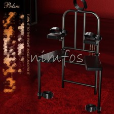 Sex Chair Furniture Position Frame for Couples Adult Games Neck Ankle Handcuffs