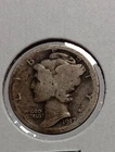 👉1917   Mercury Dime Average Circulated Condion M/4