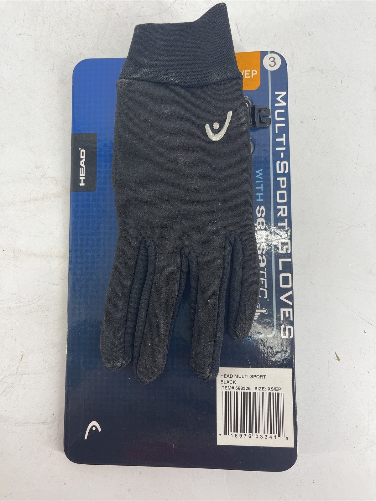 Head Multi-Sport Womens Gloves with SensaTEC Black Extra Small 566325 | eBay