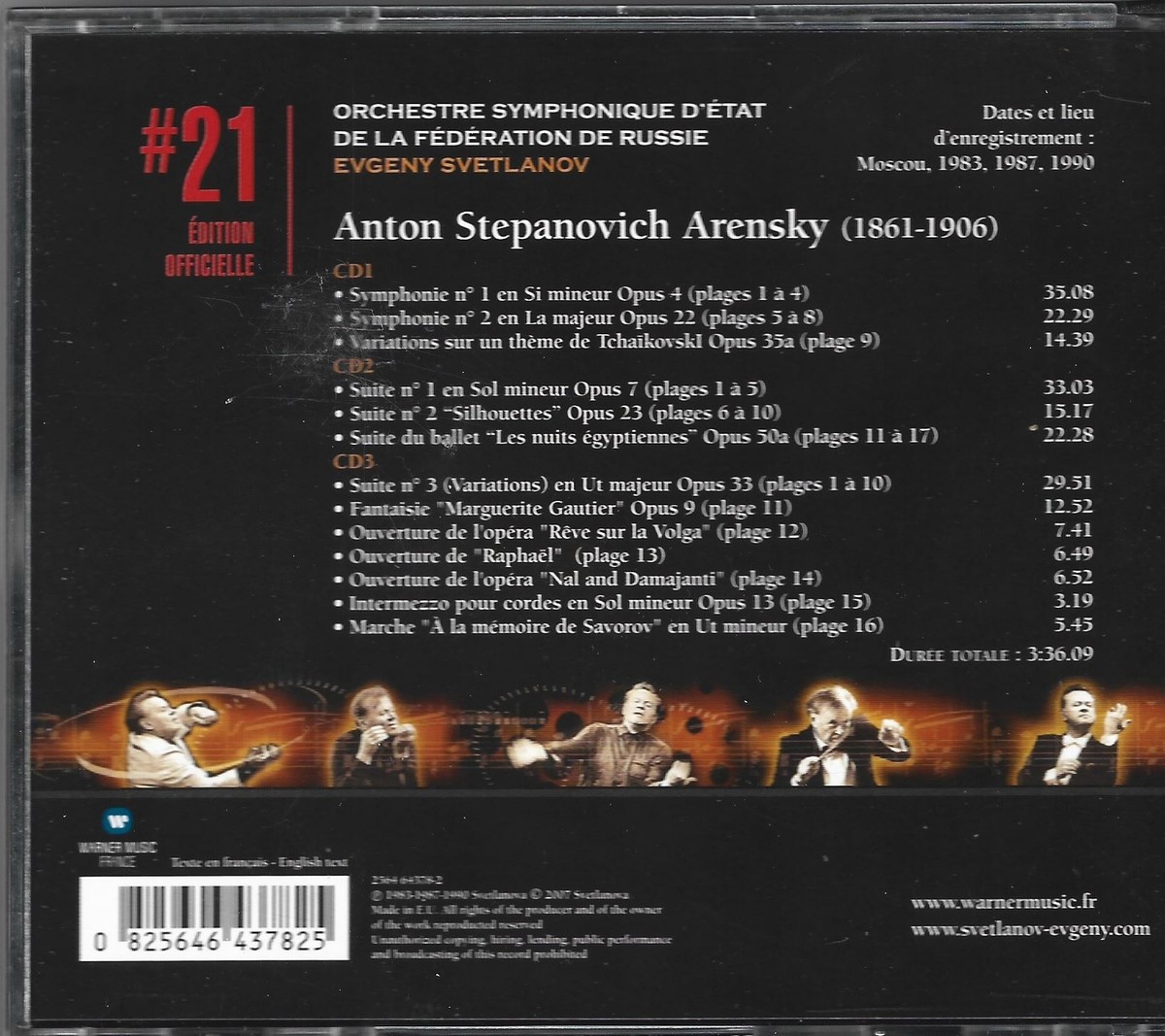 その他 Arensky;Symphonies + Suite [CD] Arensky: Symphonies Nos. 1 & 2: 0047163818721: Amazon.com