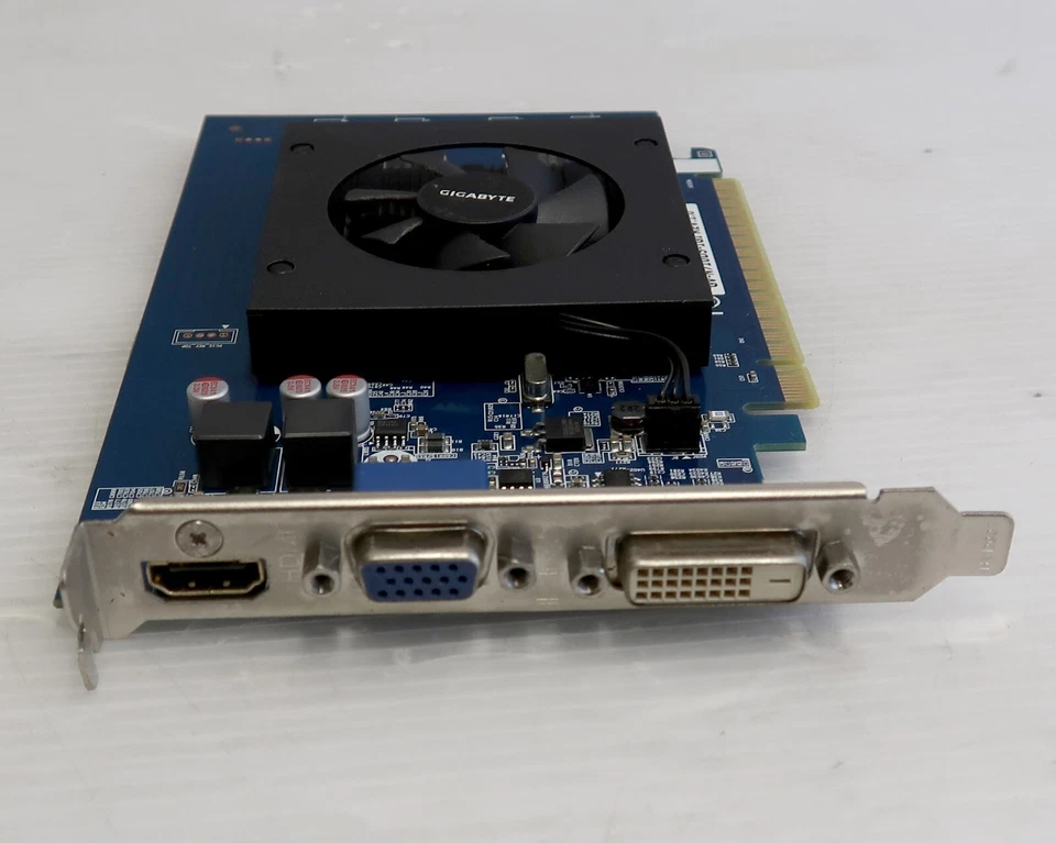 GeForce GT 710, 1GB GDDR5, PCI-E, DVI, HDMI, Gigabyte GV-N710D5-1GI, WORKING - Image 2 of 4