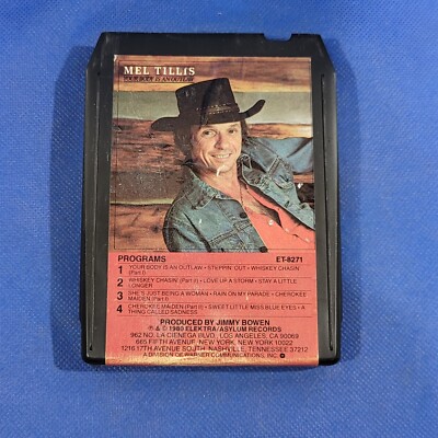 Your Body Is An Outlaw 8-Track Mel Tillis