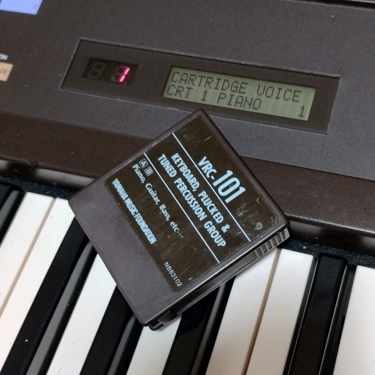YAMAHA 「VRC-101」 DATA CARTRIDGE for DX7 Yamaha DX7 DX Data Cartridge Voice Rom VRC-101 | eBay
