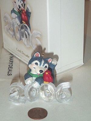 NEW MIB HALLMARK 2006 COOL DECADE CHRISTMAS TREE KEEPSAKE ORNAMENT QX2463