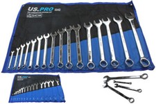 US Pro 16PC SAE Combination Spanner Set 1/4-1 1/4 AF Imperial