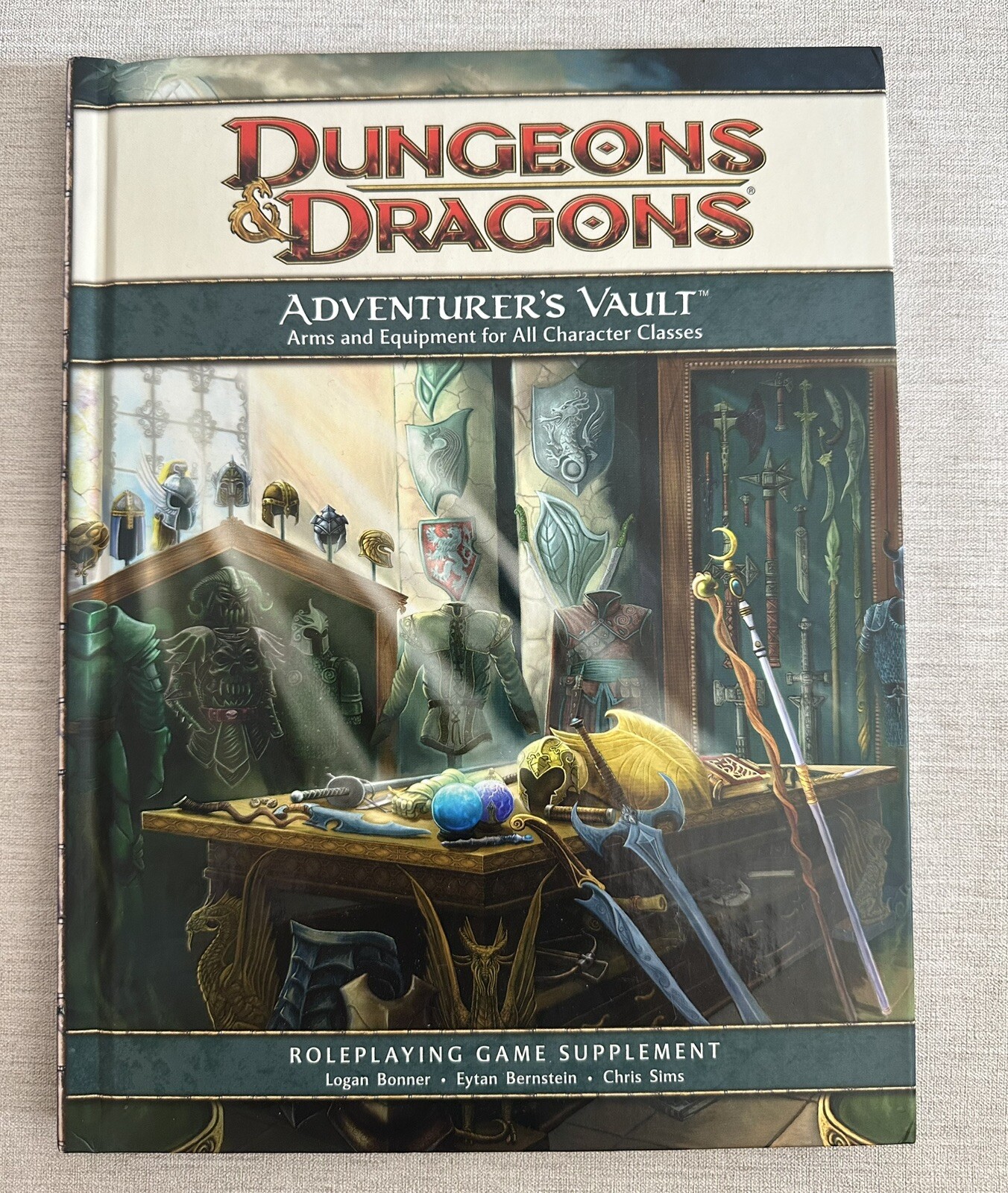 Dungeons & Dragons Adventurers Vault Hardback Book D&D Game Supplement