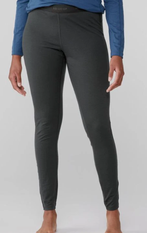 REI Merino Wool 185 Base Layer Bottoms Women's NWT color Black size X-Small