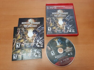 Mortal Kombat vs. DC Universe (Sony PlayStation 3, 2008) Greatest Hits