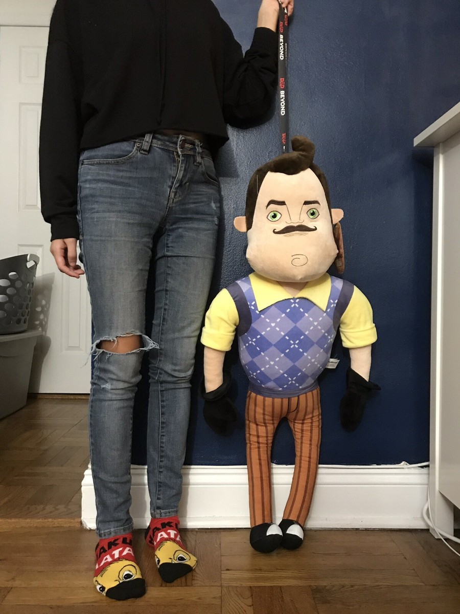 Hello Neighbor 36” Plush Toy Doll PAX East 2019 Peterson New Ds Rare