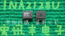 1PCS INA2128UA IC OPAMP INSTR 1.3MHZ 16SOIC INA2128 2128 INA2128U 2128U #96-9