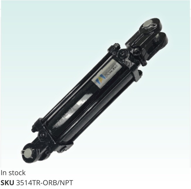 CWA Hydraulics Hydraulic Cylinder Bore 3.5 Stroke 14 3514TRORB/NPT