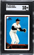 2011 Topps Lineage #74 Brooks Robinson SGC 10 GEM MINT
