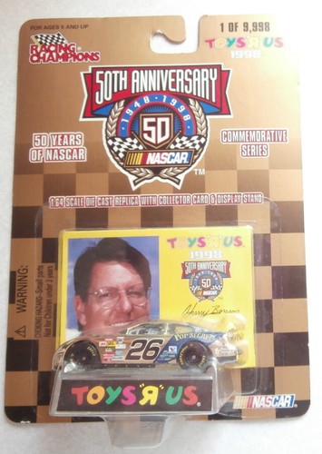 NASCAR "50th Anniversary" TOYS R US *1of 9,998 Cars:00-36 Die Cast 1:64 - Picture 21 of 30