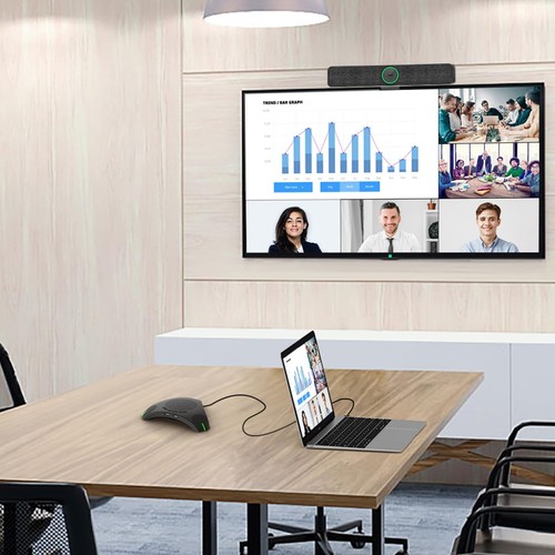 Haut-Parleur et Microphone USB Conférence pour Réunion D'affaires de 8-10 Per... - Afbeelding 4 van 8