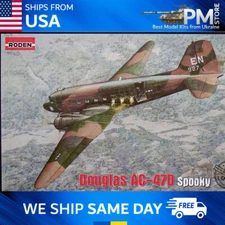 Roden 310 Douglas AC-47D Spooky 1965 American airplane model kit 1/144