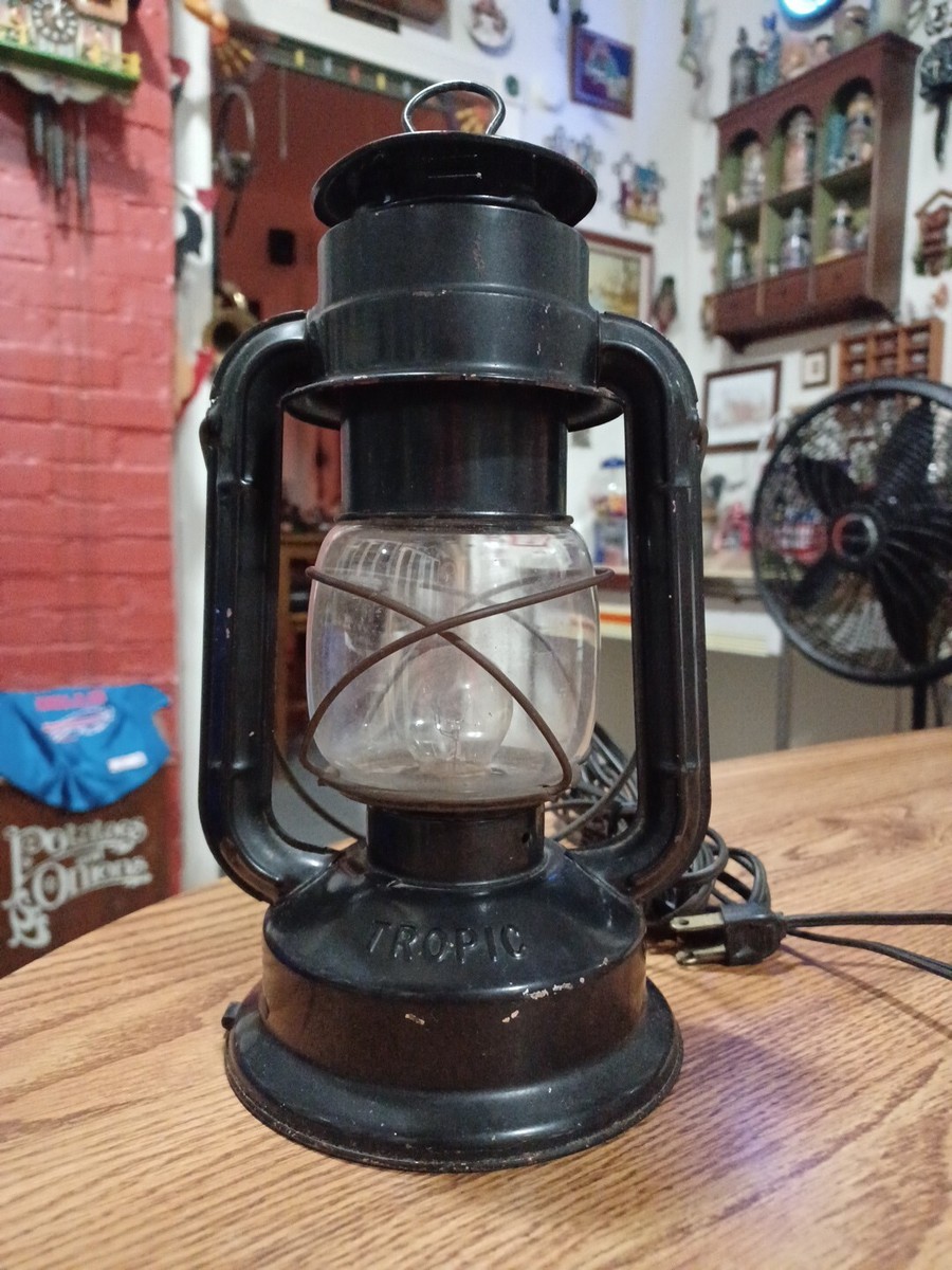 Vintage Military Chalwyn Tropic Hurricane Lantern Mk2 Broad