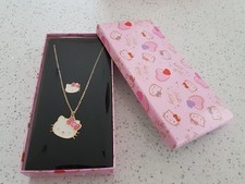 Hello Kitty Jewelry Set Necklace  Ring from Sanrio  Great Gift for Kids 