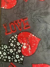 TAFFORD SCRUB TOP SIZE XS VALENTINE ROMANCE NWT NURSE MEDICAL CNA DENTAL VET