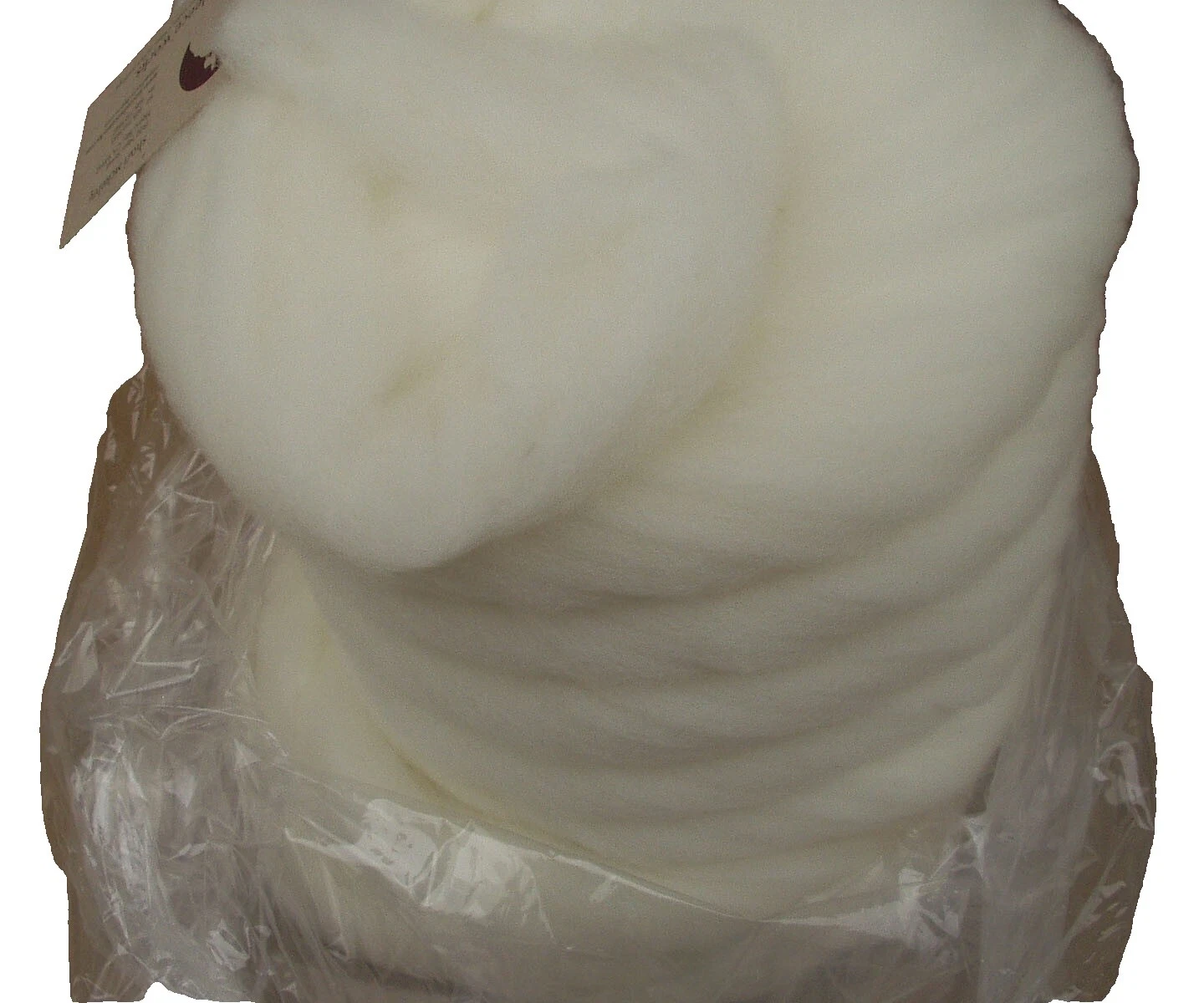 Semi Worsted Spinning White Craft Spinning Rovings