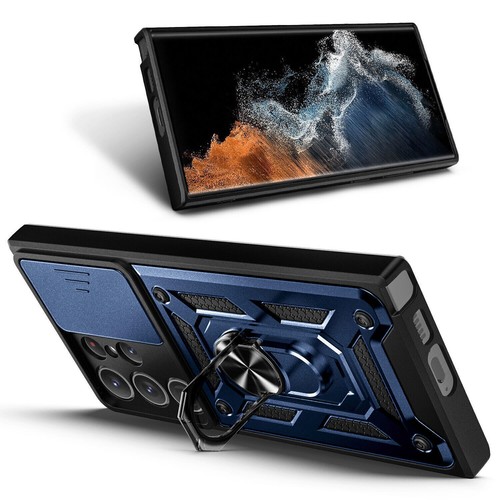 For Samsung Galaxy S25 S24 S23 S22 S20 Ring Stand Phone Case W/ Screen Protector - Picture 18 of 23