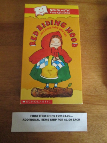 VHS Tape   Red Riding Hood and more Fairy Tale Fun  $4.00  Shipping  $4.00/$1.00 - Picture 1 of 2