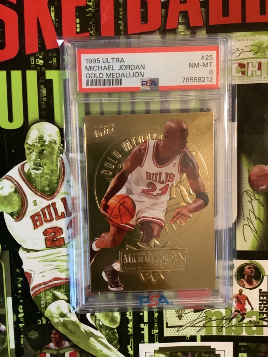 1995-96 Fleer Ultra - Michael Jordan #25 Gold Medallion