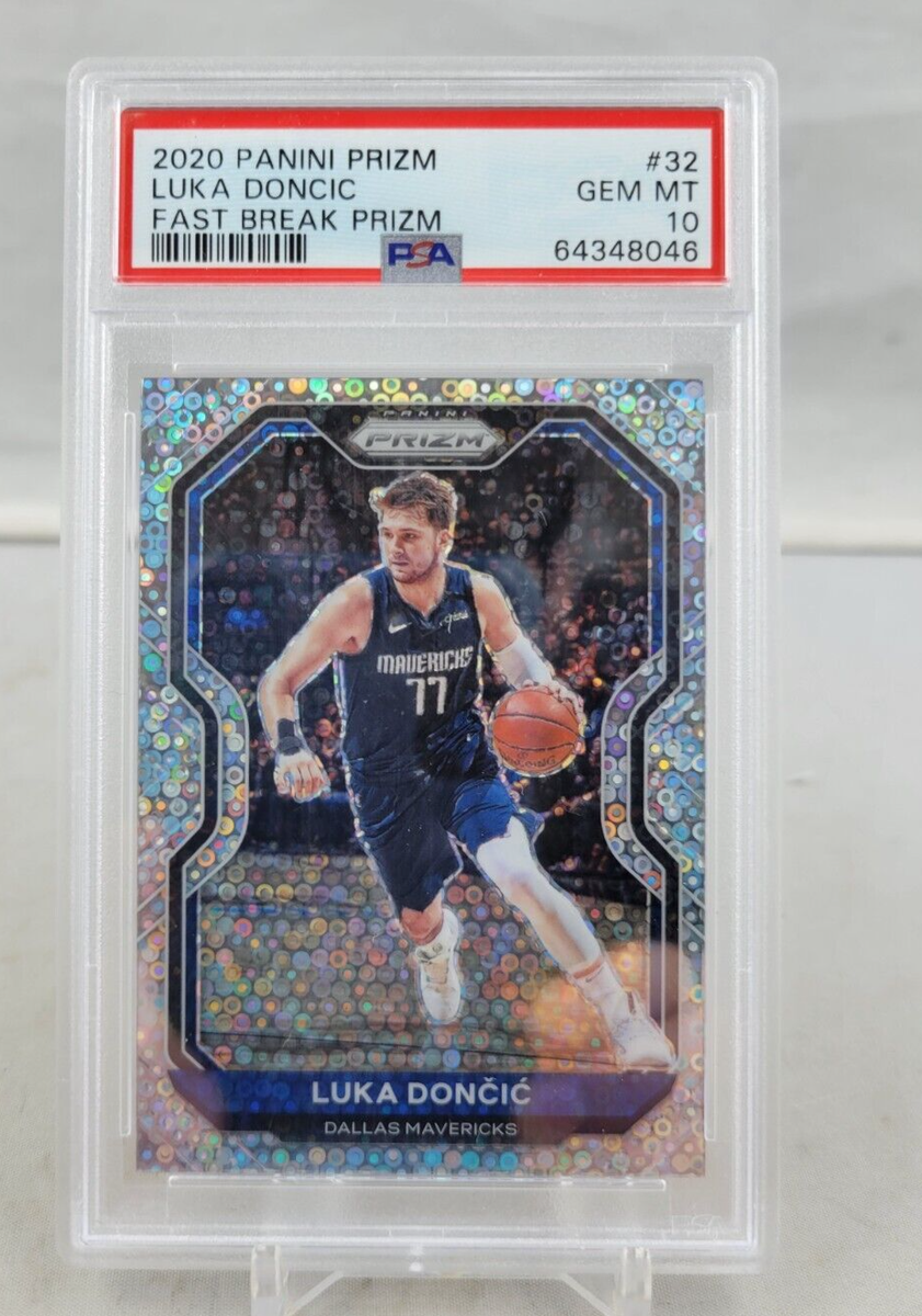 その他 2020 Prizm Mosaic Luka Doncic NBA PSA 10 2020 Panini Prizm Luka Doncic #32 Fast Break Prizm SP PSA 10