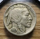 1937-D Buffalo Nickel - Actual Coin Shown -Free Shipping & Tracking INV#109