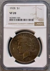 1928 Peace Dollar $! NGC VF20