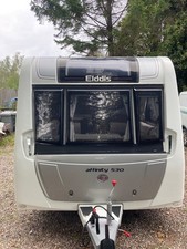 elddis affinity 530. 3/to/4 berth caravn 2017 one owner
