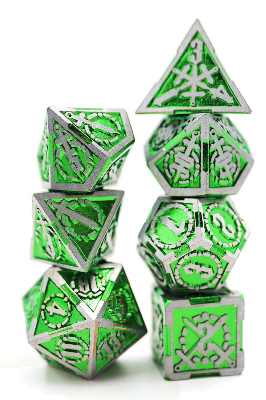 Набор металлических кубиков Venom Sword RPG