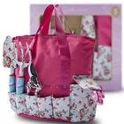 Gardening Tools Set for Women – 5 Piece Kit with Bag, Gloves, Shears, Trowel