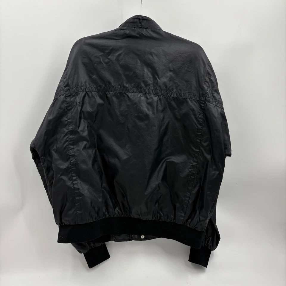 Vintage Castrol GTX Racing Jacket Mens Large Black Motorsport Bomber Coat - Image 2 of 4