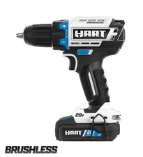 Hart HPDD25B 20-Volt Cordless Brushless 1/2-inch Drill