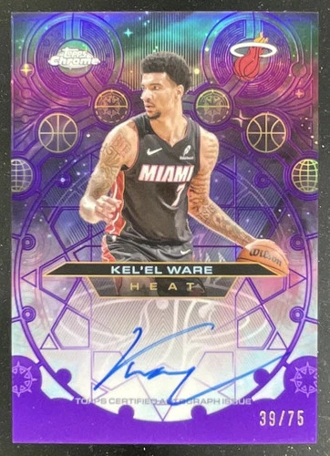 2025 Topps Kel'el Ware Future Stars Autographs (Raw)