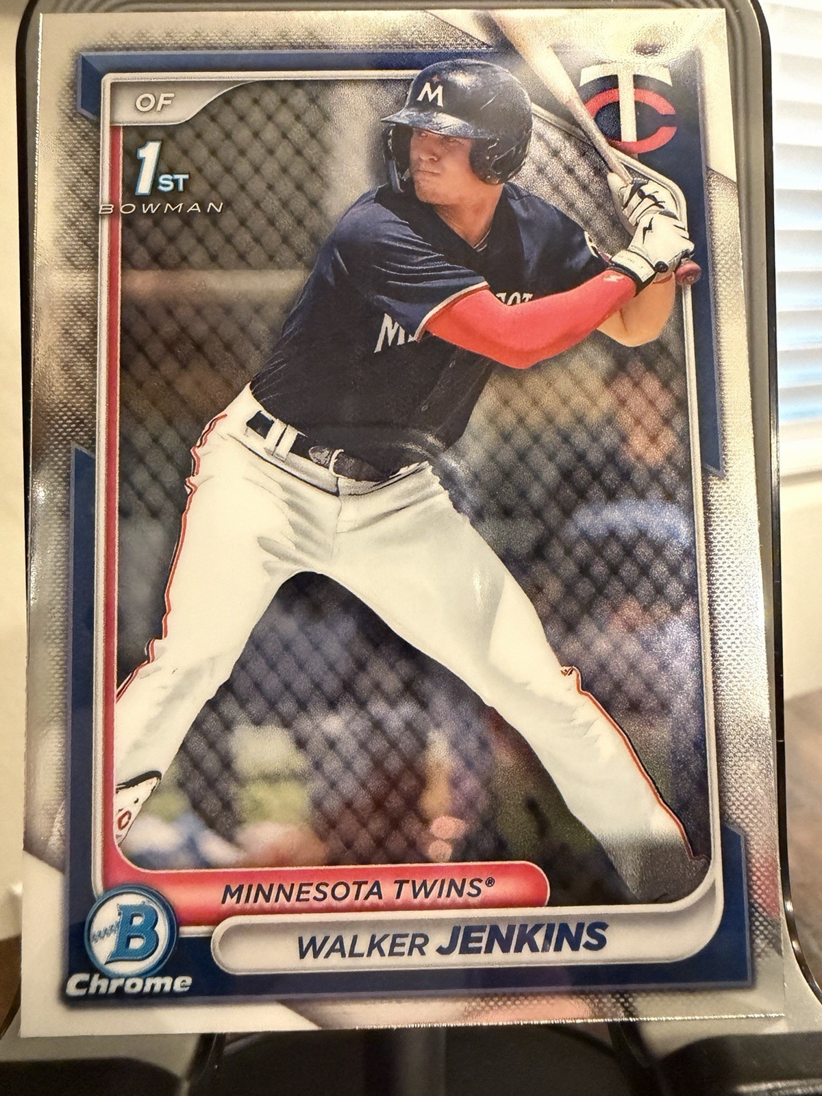 2024 1st Bowman Chrome Walker Jenkins #BCP-43 Minnesota Twins