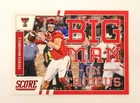 Patrick Mahomes Big Man on Campus 2017 Panini Score Red Rookie Card RC