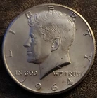 1964-D + 1964 (90%) Silver 50 Cent Kennedy Half Dollars (2)