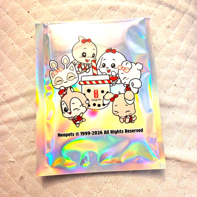 Blind Box Acrylic Charm Keychain Neopets X Gong Cha With Unused Code