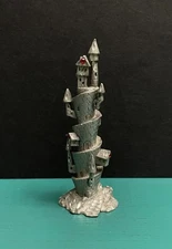 Rawcliffe Pewter Spiral Princess Castle Towers Turrets Figurine LOTR GOT AD&D
