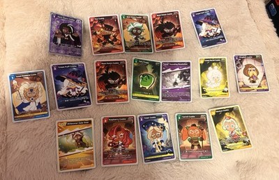 COOKIE RUN KINGDOM TRADING CARD GAME - CHEAP 17 CARD LOT