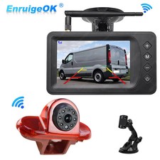 Caméra de recul sans fil feu de stop+5" Écran pour Renault Trafic Opel Vivaro
